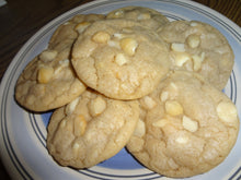 Chewy Homemade White Chocolate Macadamia Nut Cookies (30 Cookies)