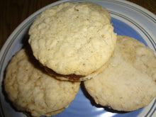 Rich and Delicious Homemade Old-Fashioned Date Filled Oatmeal Cookies (30 Cookies)