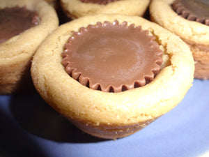 Wonderful Homemade Peanut Butter Cup Cookie Cups (3 Dozen)