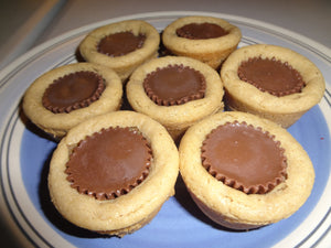 Wonderful Homemade Peanut Butter Cup Cookie Cups (3 Dozen)