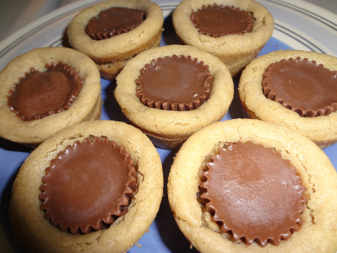 Wonderful Homemade Peanut Butter Cup Cookie Cups (3 Dozen)