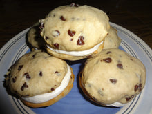 Homemade Chocolate Chip Whoopie Pies With Buttercream Filling With Choice of Quantity