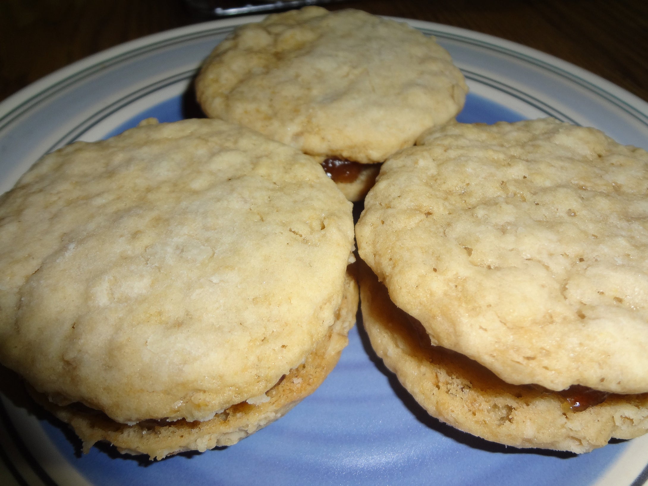 Rich and Delicious Homemade Old-Fashioned Date Filled Oatmeal Cookies (30 Cookies)