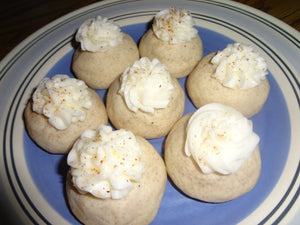 Two Bite Homemade Nutmeg Cookies With Spiced Rum Icing (3 Dozen)