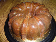 Tender and Moist Homemade Brown Sugar Glazed Apple Bundt Cake (10")