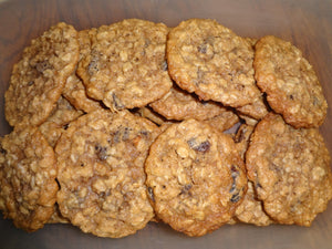 Homemade Oatmeal Raisin Cinnamon Cookies (20 Large Cookies)