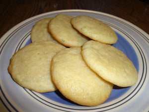 Homemade Lime Tea Cookies (2 Dozen)