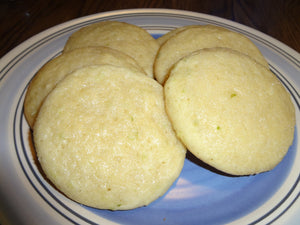 Homemade Lime Tea Cookies (2 Dozen)