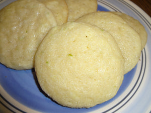 Homemade Lime Tea Cookies (2 Dozen)