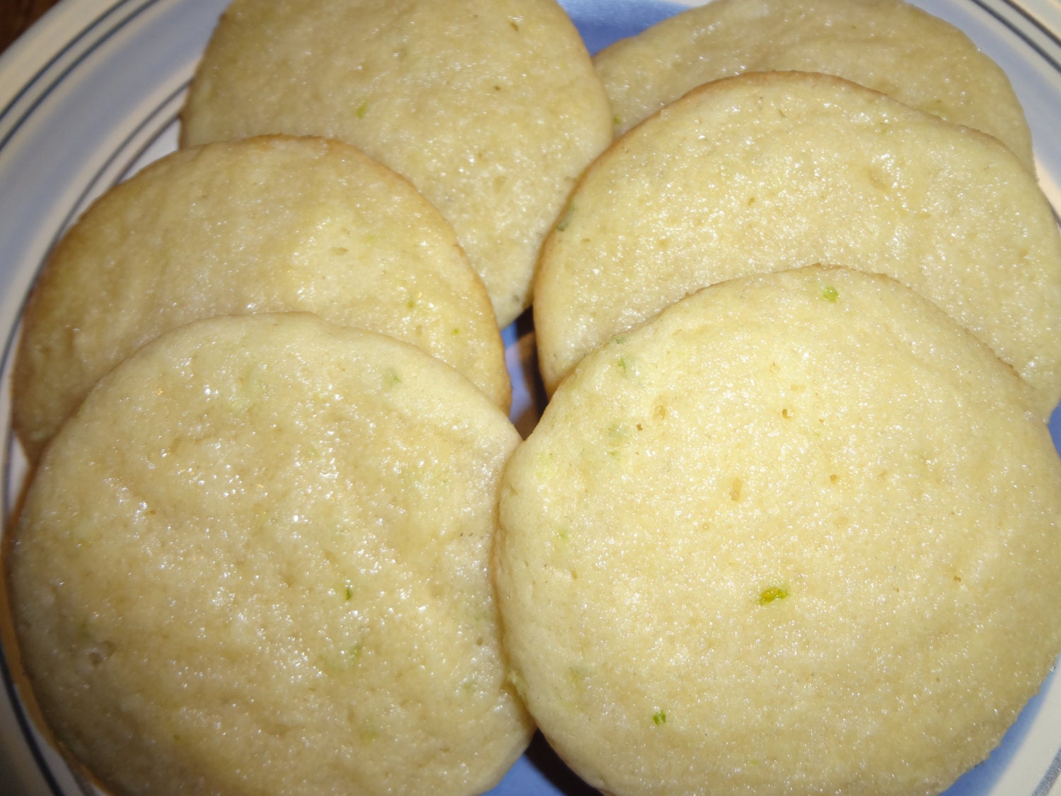 Homemade Lime Tea Cookies (2 Dozen)