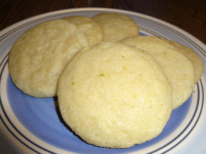 Homemade Lime Tea Cookies (2 Dozen)