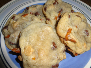 Homemade Chocolate & Peanut Butter Chip Pretzel Cookies With Choice of Quantity