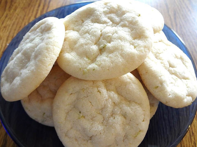 Homemade Refreshing Lime Sugar Cookies (2 Dozen)