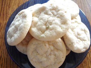 Homemade Refreshing Lime Sugar Cookies (2 Dozen)