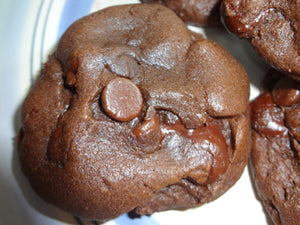 Delectable Homemade Quadruple Chocolate Fudgy Pudding Cookies With Choices