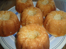 Rich & Yummy Homemade Single Serving Bundt Butter Pound Cakes (1 Dozen)