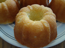 Rich & Yummy Homemade Single Serving Bundt Butter Pound Cakes (1 Dozen)