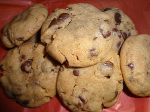 Homemade Super Soft Peanut Butter Chocolate Chip Cookies With Choice of Quantity