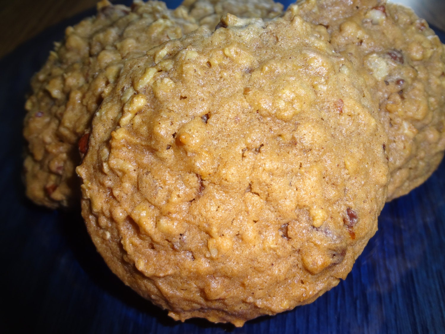 Chewy & Crunchy Homemade Pumpkin Oatmeal Chocolate Chip Cookies (4 Dozen)