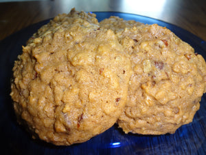 Chewy & Crunchy Homemade Pumpkin Oatmeal Chocolate Chip Cookies (4 Dozen)