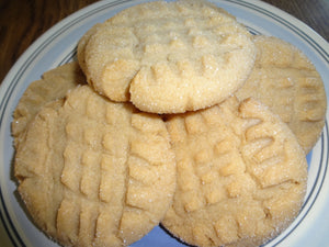 Classic Homemade Peanut Butter Cookies (3 Dozen)