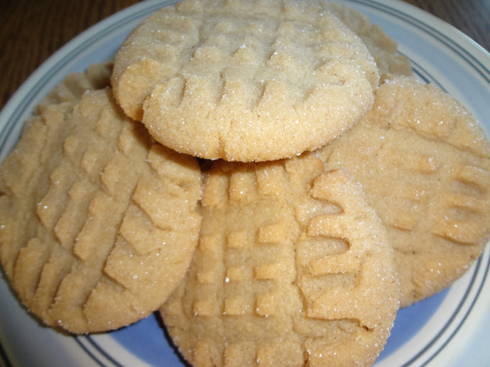 Classic Homemade Peanut Butter Cookies (3 Dozen)