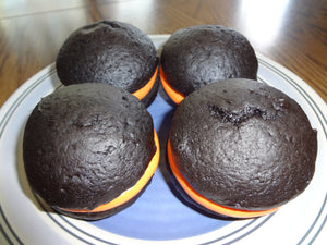 Perfect Halloween Homemade Black Velvet Whoopie Pies With Choice of Quantity