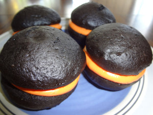 Perfect Halloween Homemade Black Velvet Whoopie Pies With Choice of Quantity