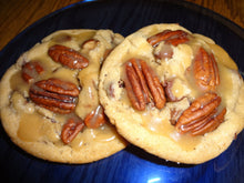 Sweet & Salty Homemade Chocolate Pecan Caramel Cluster Cookies (2 Dozen)