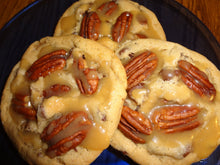 Sweet & Salty Homemade Chocolate Pecan Caramel Cluster Cookies (2 Dozen)