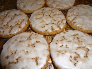 Homemade Old Fashioned Iced Oatmeal Cookies (30 Cookies)