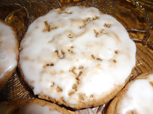 Homemade Old Fashioned Iced Oatmeal Cookies (30 Cookies)