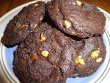 Decadent Rich & Chewy Homemade Chocolate Butterfinger Cookies (2 Dozen)