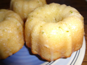 Bright & Fresh Homemade Lime Bundt Cakes With Choices