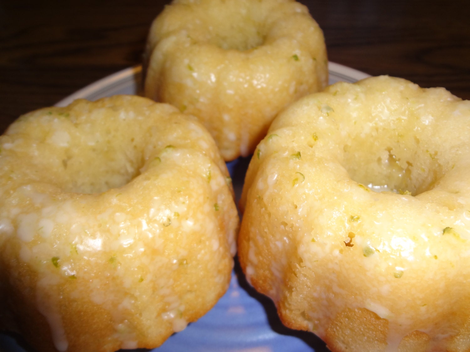 Bright & Fresh Homemade Lime Bundt Cakes With Choices