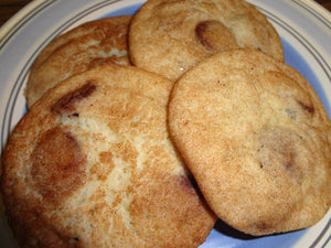 Fantastic Homemade Ghirardelli Chocolate Chip Snickerdoodles (30 Cookies)