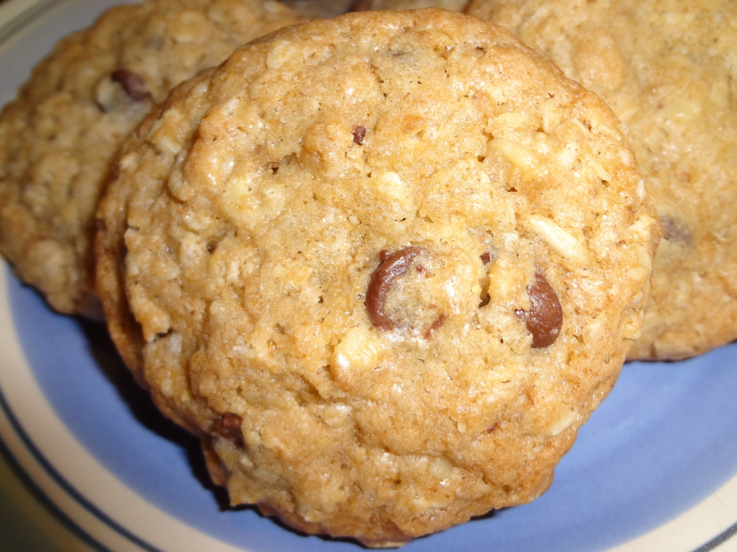 Tasty Homemade Chocolate Chip Oatmeal Cookies With Choices (3 Dozen)