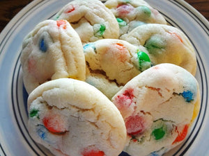 Melt in Your Mouth Homemade M&M Sugar Cookies (3 Dozen)