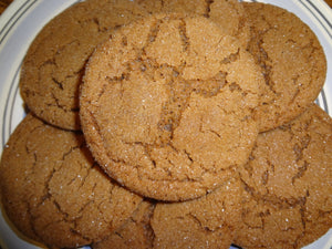 Homemade Ginger Full Flavor Molasses Cookies (3 Dozen)