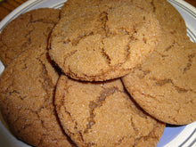 Homemade Ginger Full Flavor Molasses Cookies (3 Dozen)