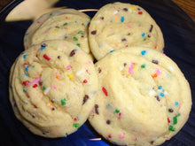 Super Soft Homemade Sprinkle Vanilla Pudding Cookies (2 Dozen)